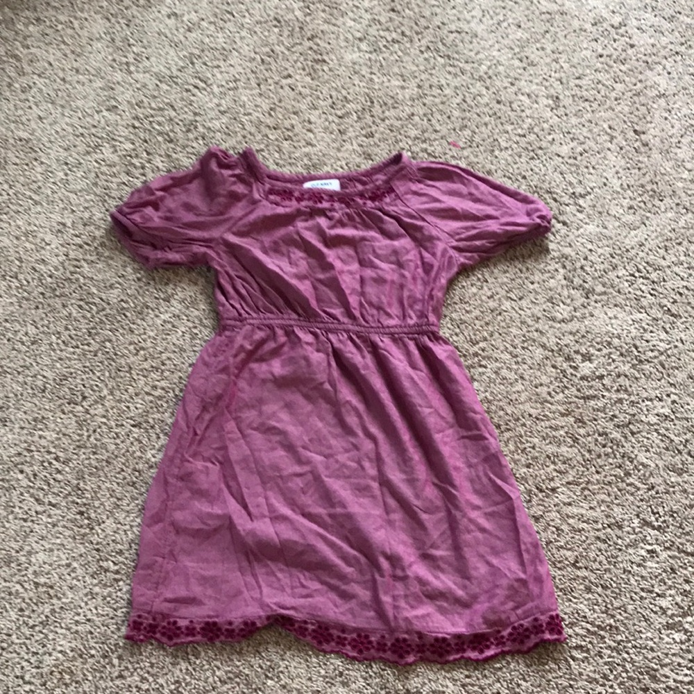 old navy purple girls dress size 10-12